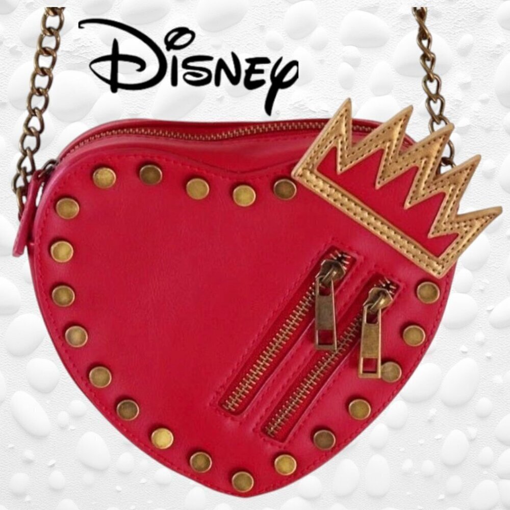 🏰 Disney "Descendants" Evie Heart Purse – Rare & Regal